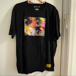 Andy Warhol x Zara skull Tshirt